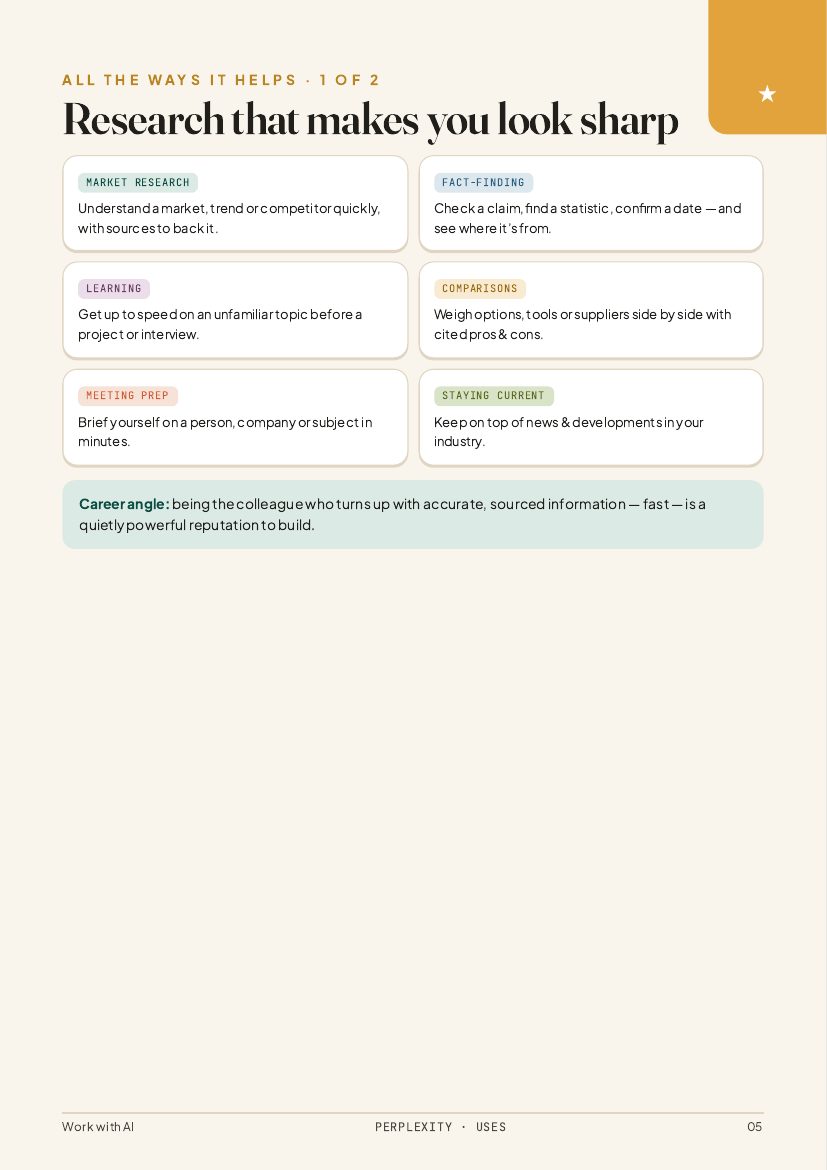 Perplexity companion guide page